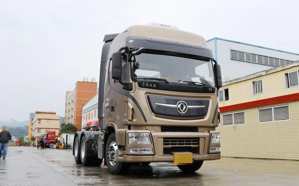 Motor 520 Malikang+14 caixa de câmbio de velocidade, eixo de transmissão em liga de alumínio aparece, carro-chefe Dongfeng Tianlong tem muitas habilidades únicas
