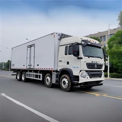 What factors should be considered when choosing the size of a refrigerated truck