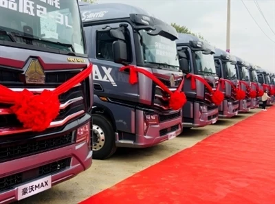 China National Heavy Duty Truck Group lidera a produção e vendas globais de c...